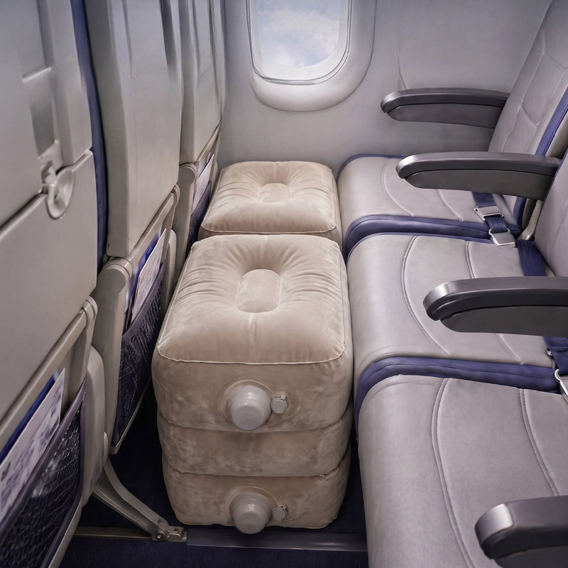ที่พักเท้าเป่าลมสำหรับเที่ยวบิ - Travel Accessories Long Flight บทวิจารณ์และราคา