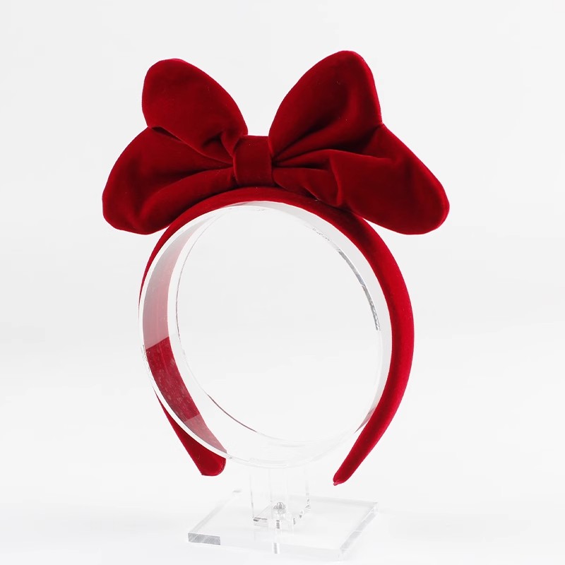 ที่คาดผมโบว์สีแดงสำหรับผู้หญิง - Travel Accessories As Gifts บทวิจารณ์และราคา