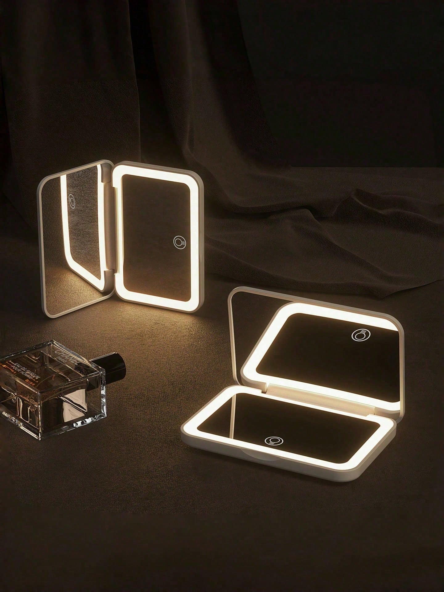กระจกแต่งหน้า LED พร้อมหน้าจอส - Travel Accessories As Gifts บทวิจารณ์และราคา